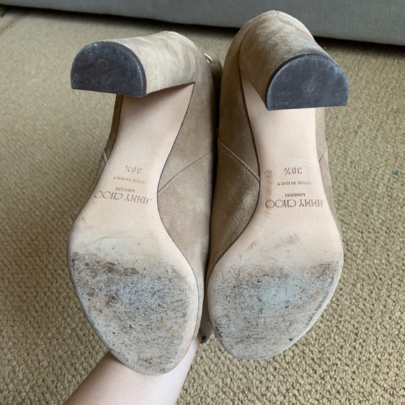 Jimmy Choo Mysen gold trim bootie - Picture 4 of 8